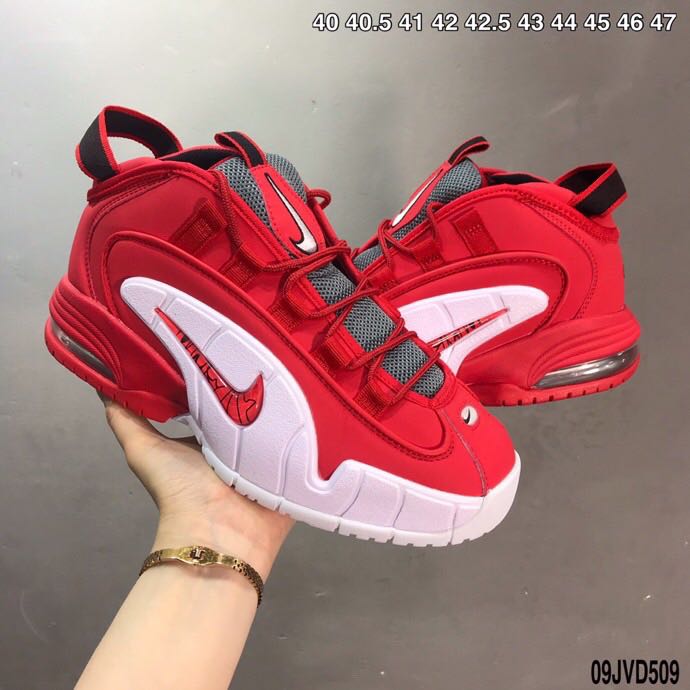 Nike Air Penny 1 Red White Shoes